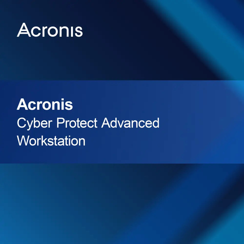 Acronis Cyber Protect Advanced Workstation